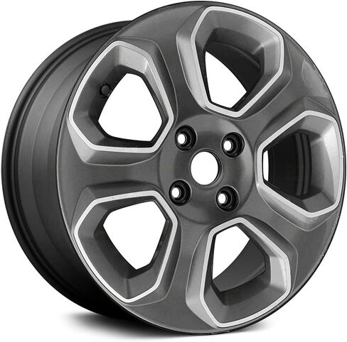 عجلة مصنع من السبائك الفحمية ذات 5 فتحات مقاس 16 × 6.5 لسيارة Ford EcoSport 2018-2022 - استبدال OEM يناسب مباشرة in Saudi Arabia