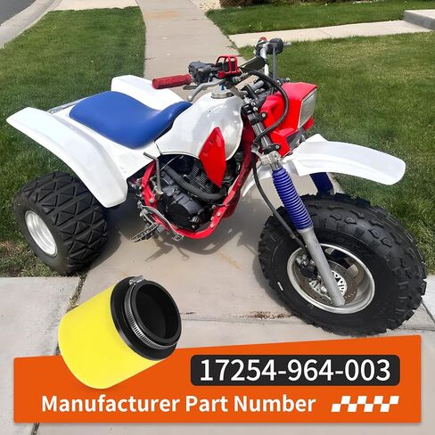 عنصر فلتر الهواء لهوندا ATC250 R SX X TRX250 1983-1987 17254-964-003 in Saudi Arabia