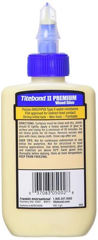 Franklin International 5005 Titebond II Premium Wood Glue, 32-Ounce Bottle in Kuwait
