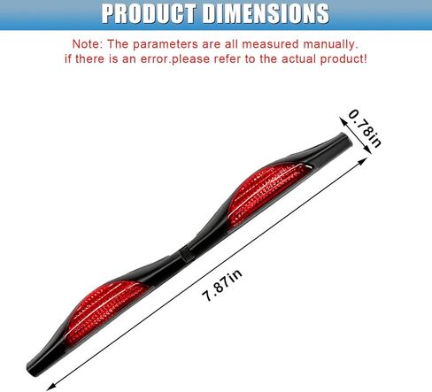 2PCS Car Door Anti-Collision Strip, Car Side Door Edge Guards Protector Sticker, Self-Adhesive Bumper Protection Decorative Cover, Universal Auto Exterior Anti-Impact Trim Accessory (Red) in Saudi Arabia