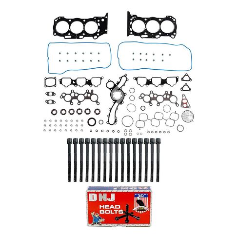 DNJ HGB990 Cylinder Head Gasket Set with Head Bolt Kit for 2010-2016 Toyota 4Runner 4.0L 3956cc 241cid V6 DOHC in Saudi Arabia