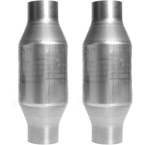 Universal 2.25" Inlet/Outlet Catalytic Converter High Flow T409 Stainless Steel 53005,53004 (EPA Compliant) in Kuwait