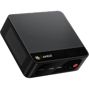 Beelink SER8 Gaming Mini PC,AMD Ryzen 7 8845HS up to 5.1GHz(8C/16T),32GB DDR5 RAM/1TB M.2 PCIe4.0 SSD/AMD Radeon 780M Mini Computer,Support 4K Triple Display(HDMI+DP+USB)/WiFi 6/BT5.2 in Kuwait