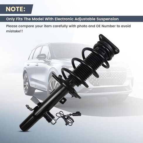 2 قطعة مجموعة الصدمات الأمامية تناسب 2015-2019 لينكولن MKC 2.0L 2.3L ، EJ7Z18124K EJ7C18B061 AST13277 (2T-1L803F04) in Kuwait