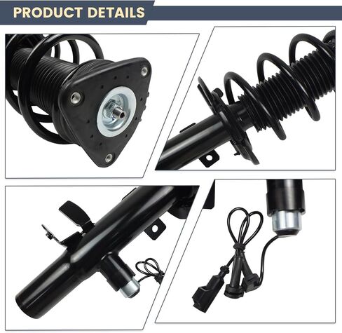 2 قطعة مجموعة الصدمات الأمامية تناسب 2015-2019 لينكولن MKC 2.0L 2.3L ، EJ7Z18124K EJ7C18B061 AST13277 (2T-1L803F04) in Kuwait