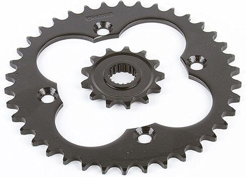 2010-2013 Fits Honda TRX450R 450 13 Tooth Front & 38 Tooth Rear Black Sprocket in Saudi Arabia