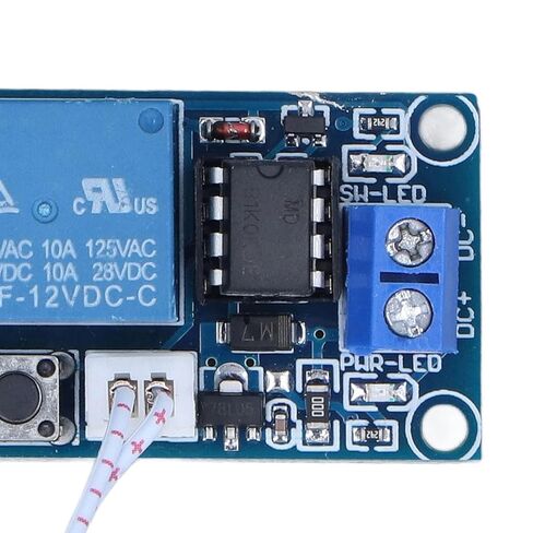 Bistable Self-Locking Switch Flip-Flop Relay Module SCM Control Relay Board with Reverse Prevention Electronic Components(12V) in Saudi Arabia