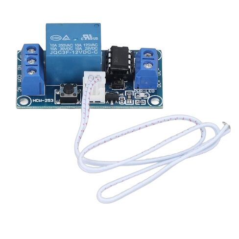 Bistable Self-Locking Switch Flip-Flop Relay Module SCM Control Relay Board with Reverse Prevention Electronic Components(12V) in Saudi Arabia