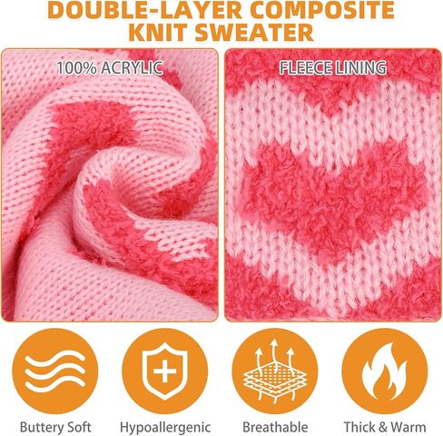 kooltail سترة الكلب الصغيرة، الطقس البارد الكلب محبوك سترة الياقة المدورة السترة، سترة الخريف الكلب مع نمط أوراق القيقب الخريف، ملابس الشتاء الكلب للكلاب الصغيرة المتوسطة الكبيرة القط صبي فتاة، برتقالي in Kuwait