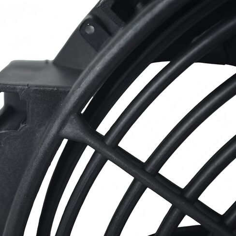 7 Inch Slim Fan Push Pull Electric Radiator Cooling Fans 800+ CFM Thermostat 12V 80W Motor Universal High Performance Cooling Fan Mount Kit Black in Kuwait