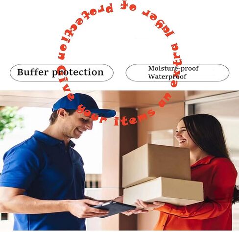 6INCH X 8INCH,25PACK Clear Bubble Out Bags for Packing, Double Walled Moving Supplies Bubble Out Bags for Shipping, Packing, Storage, Moving, Cushioning Wrap Bags in Saudi Arabia
