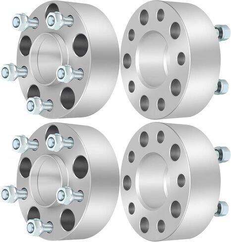 ECCPP 4PCS 1" 5 Lug Hubcentric Wheel Spacers 5x4.75 to 5x4.75 for 1982-2002 for Chevrolet Camaro| 1980-1989 for Chevrolet Caprice| 1988-2013 for Chevrolet Corvette| 1959-1970 for Chevrolet Impala in Saudi Arabia