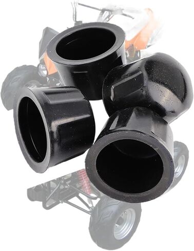 4 قطعة/الوحدة المطاط غطاء غبار محور قبعات ل 50cc 70cc 110cc 125cc 250cc ATV الذهاب كارت رباعية الحافات عجلات الملحقات in Saudi Arabia