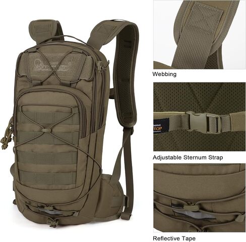 Mardingtop10L Small Tactical Molle Hydration Backpack,Cycling Backpack for Biking,Cycling and Running EDC Dayback in Kuwait