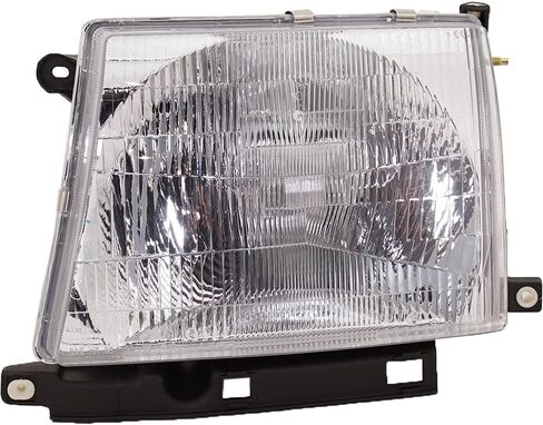 Garage-Pro Headlights Assembly Kit For Toyota Tacoma DLX SR5 Base 1997-2000 Halogen W/Corner Light, Grille Assembly, RWD, Built To September 2000, Replaces# 8111004090 in Saudi Arabia