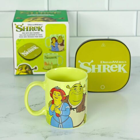 Uncanny Brands Dr. Seuss Green Eggs and Ham Mug with Warmer – Keeps Your Favorite Beverage Warm - Auto Shut On/Off in Kuwait