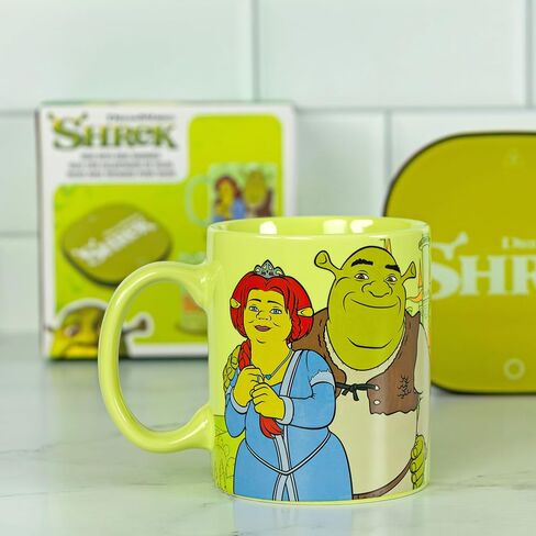 Uncanny Brands Dr. Seuss Green Eggs and Ham Mug with Warmer – Keeps Your Favorite Beverage Warm - Auto Shut On/Off in Kuwait