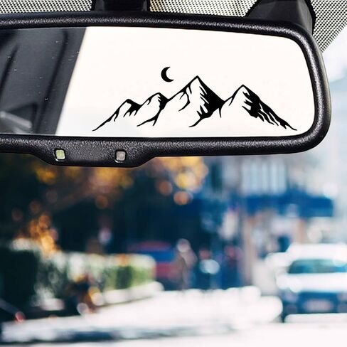 2PCS Dachshund Car Mirror Decal,Rearview Mirrors Sticker,Dachshund Car Accessories Vinyl Cute Cars Stickers and Decals Gifts for Women,Men,Kids,Teens,for Bathroom Decal,Computers in Saudi Arabia