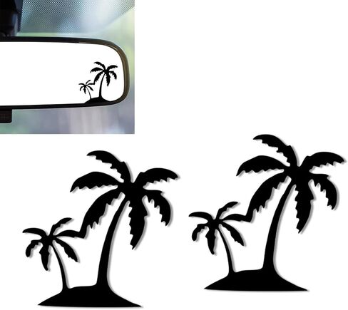 2PCS Dachshund Car Mirror Decal,Rearview Mirrors Sticker,Dachshund Car Accessories Vinyl Cute Cars Stickers and Decals Gifts for Women,Men,Kids,Teens,for Bathroom Decal,Computers in Saudi Arabia
