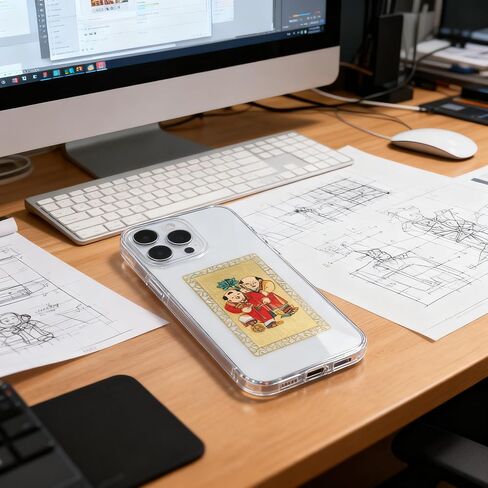 RCWG Chinese Feng Shui Amulet Card. Brass, House Guarding and Evil-Banishing Talisman, Attract Positive Energy, Health, Good Lucky. Home Defense Against Evil Forces (Dispel Evil Influences) in Kuwait