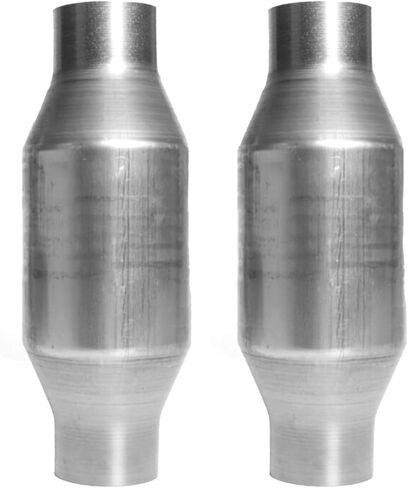 Universal 2.25" Inlet/Outlet Catalytic Converter High Flow T409 Stainless Steel 53005,53004 (EPA Compliant) in Kuwait