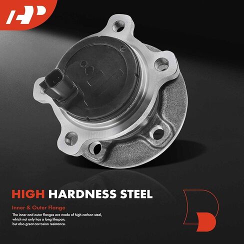 A-Premium Rear Wheel Bearing and Hub Assembly with ABS Compatible with Volvo S60 2012-2014, XC70 2013, S80 2007-2013, V70 2008-2010 in Saudi Arabia