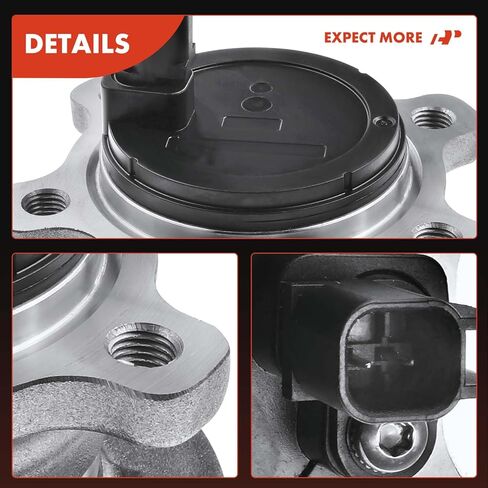 A-Premium Rear Wheel Bearing and Hub Assembly with ABS Compatible with Volvo S60 2012-2014, XC70 2013, S80 2007-2013, V70 2008-2010 in Saudi Arabia