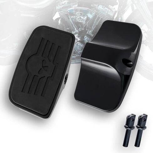 Front Rear Rider Passenger Floorboard FootPeg for Victory Cross Country Hammer Vegas 8-Ball Kingpin Indian Chief Dark Horse Chieftain Springfield etc (Eagle, Chrome) in Saudi Arabia