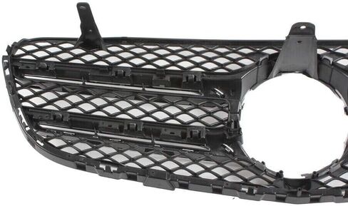 Front Upper Grill Radiator Grille Compatible with Mercedes Benz X253 GLC250 GLC300 GLC350e 2016 2017 2018 2019 (Chrome) in Saudi Arabia