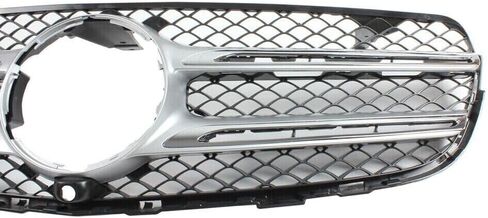 Front Upper Grill Radiator Grille Compatible with Mercedes Benz X253 GLC250 GLC300 GLC350e 2016 2017 2018 2019 (Chrome) in Saudi Arabia