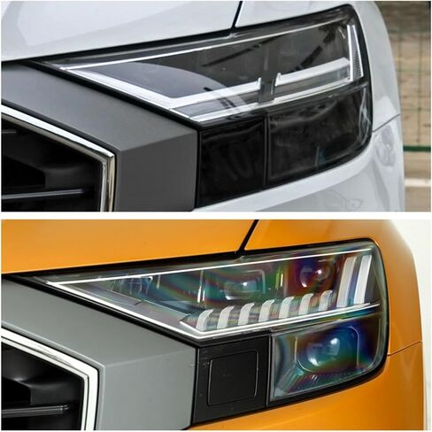 Compatible For Audi Q8 2019 2020 2021 2022 Headlights Glass Lampshade Headlights Glass Shell Lens Lamp Cover Lens(1pcs Left) in Saudi Arabia