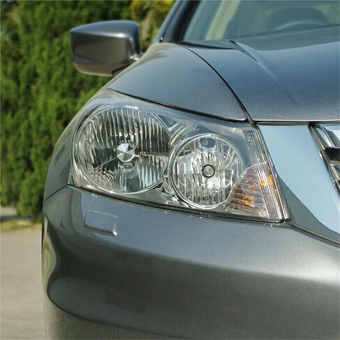 Compatible For Honda Accord 2008 2009 2010 2011 2012 2013 Headlamp Cover Transparent Headlight Lens Replace Original Lampshade(Left) in Saudi Arabia