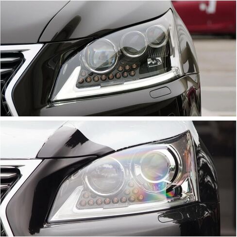 Compatible For Lexus LS LS460 LS600H 2013 2014 2015 2016 Accessories Vehicles Transparent PC Material Lampshade Cover(Left) in Saudi Arabia