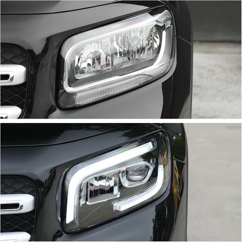 Compatible For Mercedes Benz GLB 2020 2021 2022 2023 GLB200 GLB250 GLB247 Auto Accessory Front Headlamp Lens Replacement Auto Shell Cover(Left) in Saudi Arabia