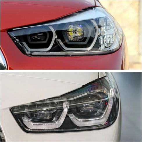 Compatible For BMW X2 F39 2018 2019 2020 2021 Automotive Accessories Replace A Transparent PC Lights Shell Front Headlight Glass(Left) in Saudi Arabia