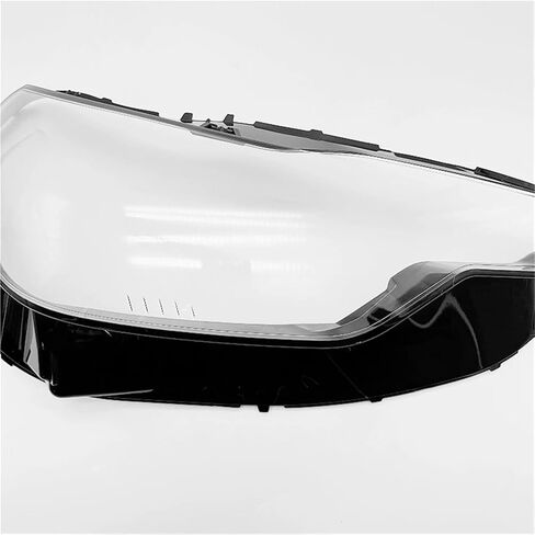 متوافق مع BMW 2 Series G42 2023 2024 2025 ملحقات غطاء المصباح الأمامي زجاج عدسة السيارة الأمامية غطاء للعدسات الأمامية أضواء قذيفة (يسار) in Saudi Arabia