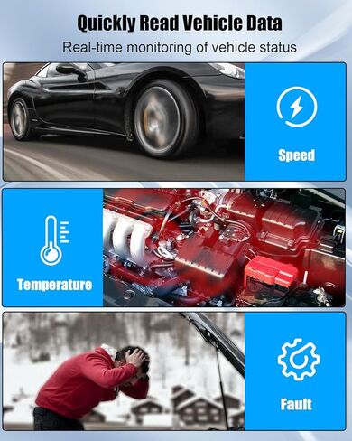 3M 10Ft OBD2 Extension Cable Fit for All Vehicles with OBD2 Adapter, 16 Pin Male to Female Extension Cable Diagnostic Extender in Saudi Arabia