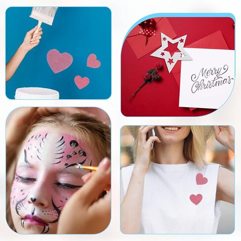 12 PCS Geometric Stencils Shape Stencils Drawing Templates Reusable Hexagon Stencil Square Stencil for Drawing Crafts Art DIY Gifts (White) in Saudi Arabia