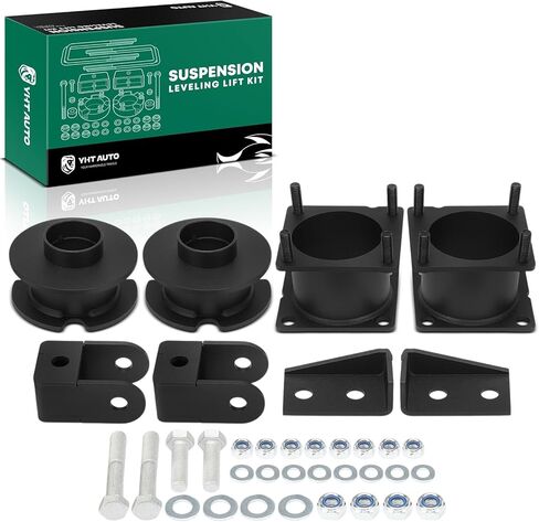 YHTAUTO 3 inch Front and 2 inch Rear Leveling Lift Kit Compatible with Ford Explorer 2011-2019, FWD/4WD, Steel Suspension Leveling Kit w/Hardware Kit Set of 8 in Saudi Arabia