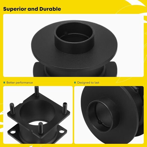 YHTAUTO 3 inch Front and 2 inch Rear Leveling Lift Kit Compatible with Ford Explorer 2011-2019, FWD/4WD, Steel Suspension Leveling Kit w/Hardware Kit Set of 8 in Saudi Arabia