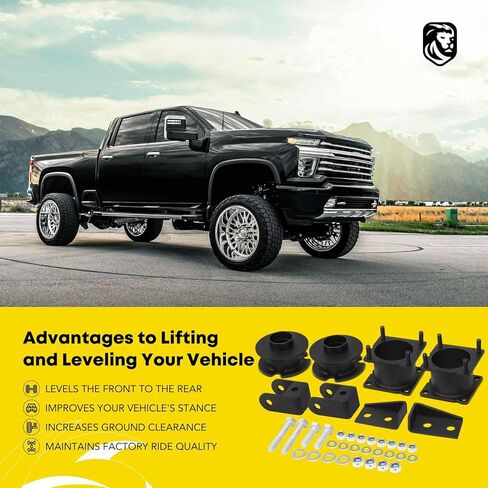 YHTAUTO 3 inch Front and 2 inch Rear Leveling Lift Kit Compatible with Ford Explorer 2011-2019, FWD/4WD, Steel Suspension Leveling Kit w/Hardware Kit Set of 8 in Saudi Arabia