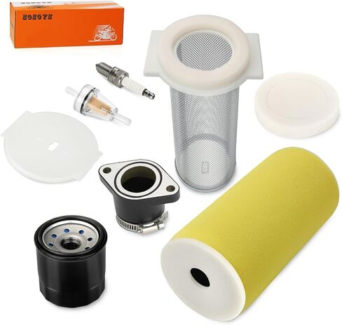 For Yamaha Kodiak 400 YFM400 2000-2002 Air Filter + Cage Guide End Cap Kit & Intake Manifold W/Oil Filter 5GH-14458-01-00 in Saudi Arabia