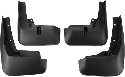 X AUTOHAUX 1set Front and Rear Mud Flaps Splash Guards Mud Guards for Audi Q8 2019-2023 W/Mount Accessories in Saudi Arabia