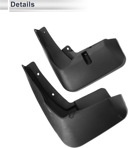 X AUTOHAUX 1set Front and Rear Mud Flaps Splash Guards Mud Guards for Audi Q8 2019-2023 W/Mount Accessories in Saudi Arabia