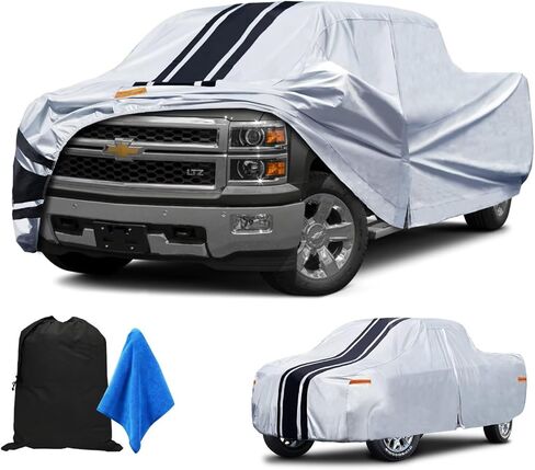 Truck Cover Custom Fit Mazda B2200/2300/2500/2600/3000 Regular Cab/Extended Cab (1990-2000), Waterproof All Weather Full Outdoor Pickup Cover, Sun Snow Rain Dust Protection.(Deliver About 3-7 Days) in Saudi Arabia