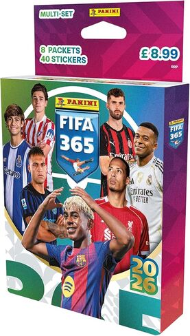 Panini FIFA 365 2026 Sticker 8 Bags in Saudi Arabia