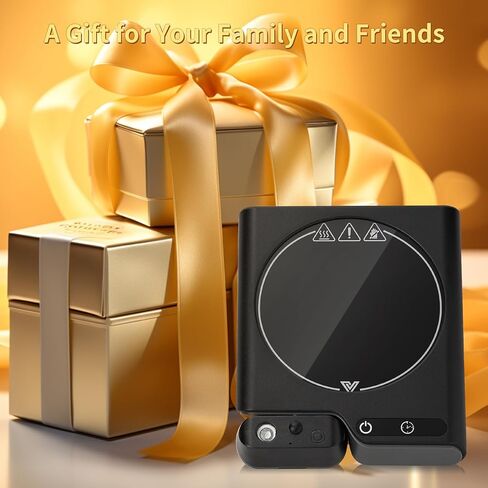 Coffee Warmer, Mug Warmer for Desk 2 Temp Settings Auto Off Coffee Cup Warmer with 1-12H Timer, Smart Coffee Warmer Candle Warmer for Warming & Heating Coffee, Beverage, Milk, Tea in Saudi Arabia