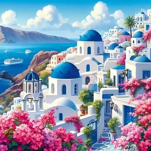 Shouruihua Bookstore Diamond Painting Kits for Adults, Book Diamond Art Painting by Numbers Kits, DIY Diamond Dots Art Kits, Full Round Drill Books Gem Art for Home Wall Decor, 11.8x11.8 inch in Saudi Arabia