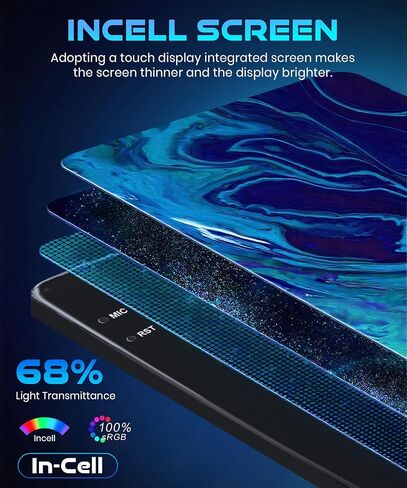 2G+64G Android Car Stereo for Toyota Corolla 2009-2013,Wireless CarPlay Android Auto Car Radio Head Unit 9‘’ Touch Screen WiFi GPS FM RDS Hi-Fi Bluetooth SWC Backup Camera Mic in Kuwait