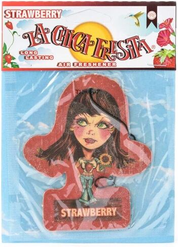 25 pieces BODY Edition La Chica Fresita, Automotive Air Freshener, Strawberry in Saudi Arabia
